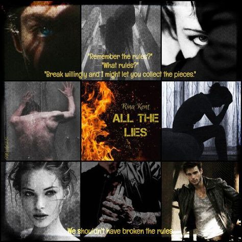 All the Lies (Lies & Truths Duet, #1) by Rina Kent | Goodreads All The Lies Rina Kent Aesthetic, Lies And Truths Rina Kent, All The Lies Rina Kent, Reina Ellis, Books Fanart, Books Romance, Novel Characters, Rina Kent, Truth And Lies