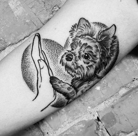 Yorkie Tattoos, Nala Tattoo, Yorkie Tattoo, Tatoo Dog, Dog Memorial Tattoos, Dog Paw Tattoo, Tattoo Dog, Paw Tattoo, Memorial Tattoos