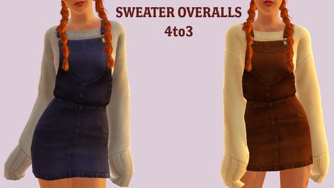 AF- Julia Cardigan & Skirt by Sentate |  kotajose auf Patreon Sims 4t3 Conversions, Sims 3 To Sims 4 Conversion Cc, Sims 4t2 Clothes, Sims 4 Mini Skirt Maxis Match, Sims 2 4t2 Clothes, The Sims 2 Cc, Baggy Jumper, Sims3 Cc, Sims 4 To Sims 2 Conversion