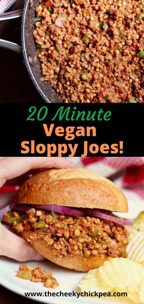 Lent Meals, Lentil Sloppy Joes, Vegan Sloppy Joes, Nora Cooks, Vegan Sandwiches, Tempeh Recipes, Pressure Pot, Plant Based Dinner, Sloppy Joes Recipe