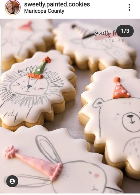 Watercolor Sugar Cookies, Bday Cookies, Painted Sugar Cookies, Design Cookies, Custom Treats, Painted Cookies, Hand Painted Cookies, Thank You Cookies, Flooding Cookies