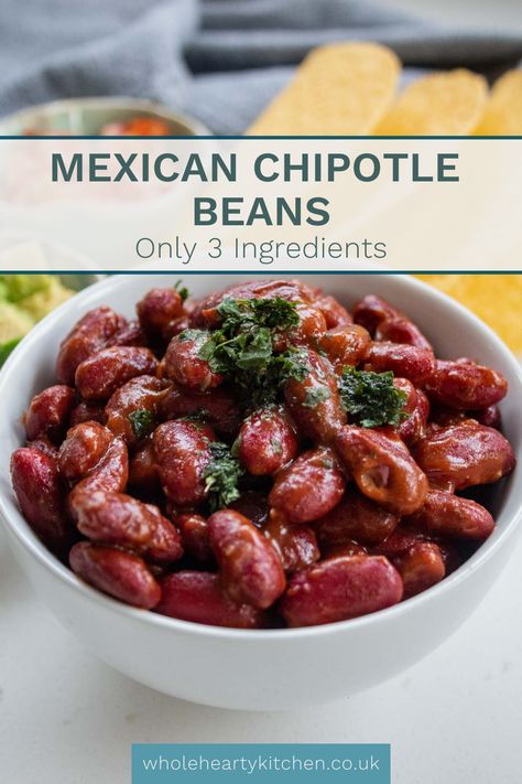 Mexican Kidney Beans Recipe, Burrito Beans Recipe, Mexican Kidney Beans, Kidney Beans Recipes, Chipotle Beans, Kidney Bean Recipes, Kidney Beans Recipe, Recipes With Kidney Beans, Carb Free Recipes