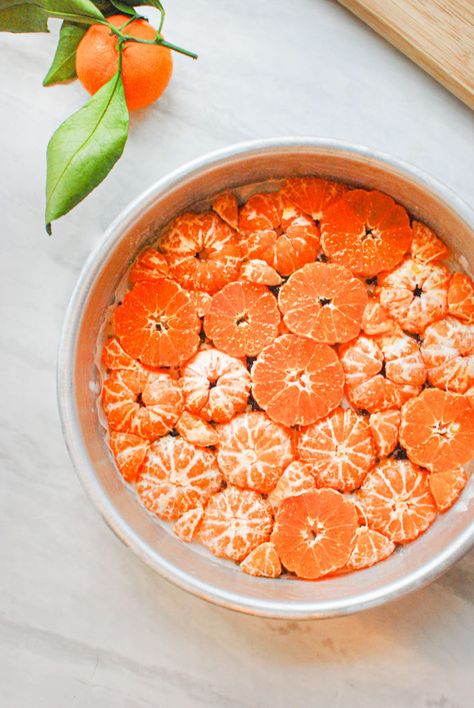 Fresh Mandarin Orange Cake, Mandarine Orange Cake, Mandarins Orange Cake, What To Do With Mandarin Oranges, Fresh Mandarin Orange Recipes, Mandarin Upside Down Cake, Mandarin Orange Dessert Recipes, Mandarin Orange Dessert, Mandarin Cake Recipe