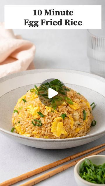 Chinese Egg Fried Rice, Rice Asian, Egg Fried Rice Recipe, Quinoa Dishes, Chinese Egg, Egg Fried Rice, Food Asian, Shrimp Fried Rice, Chinese Takeout