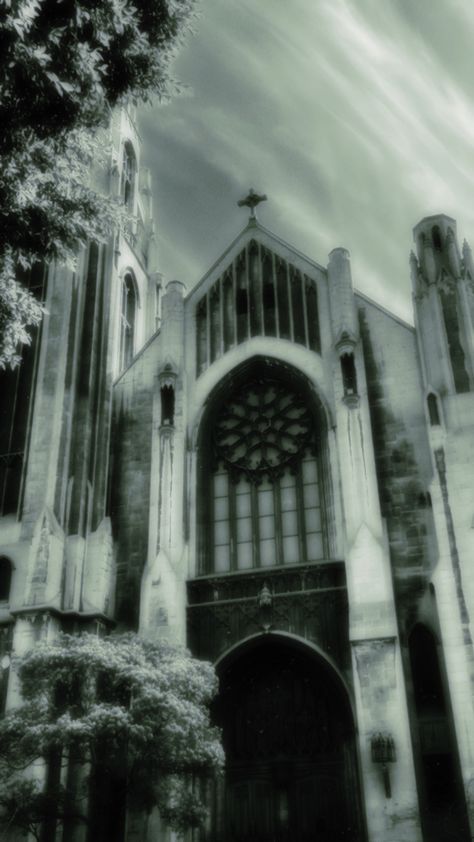 church aesthetic my chemical romance mcr Mcr Helena, Helena Mcr, Spiderman Wedding, Church Aesthetic, Gothic Cathedral, Gothic Church, Dark Grunge, Architecture Poster, Presbyterian Church