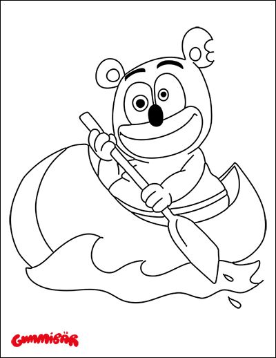 Gummy Bear Printable, Gummy Bear Song, Super Coloring Pages, Bear Printable, Coat Of Many Colors, Third Place, Bear Coloring Pages, Bear Party, Willy Wonka