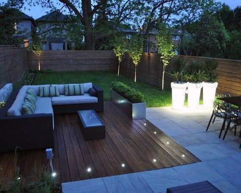 Top 60 Best Backyard Deck Ideas - Wood And Composite Decking Designs Terrasse Design, Backyard Seating Area, Backyard Seating, Small Backyard Gardens, Have Inspiration, Backyard Lighting, Decks Backyard, Patio Interior, Outdoor Gardens Design