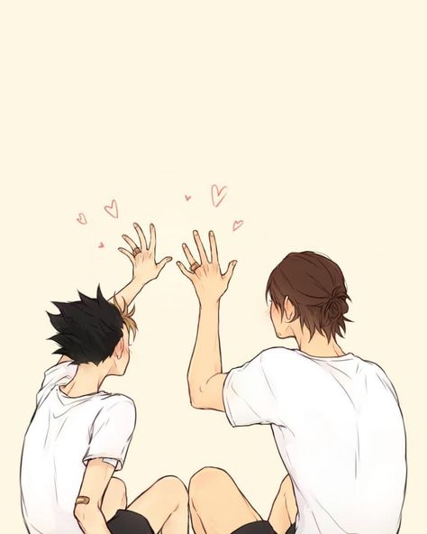 Shirabu Fanart, Noya X Asahi, Nishinoya Fanart, Semi X Shirabu, Asahi X Nishinoya, Haikyuu Asahi, Asahi Haikyuu, Kagehina Cute, Haikyuu Meme