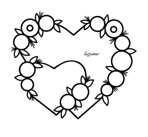 Floral Embroidery Hoop Design, Embroidery Patterns Heart, Mini Embroidery Patterns, Heart Embroidery Patterns, 2024 Typography, Embroidery Flowers Pattern Templates, Heart Embroidery Designs, Embroidery Heart Pattern, Stain Stitch