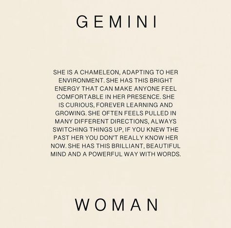 amy | astrologer on Instagram: "Some words I wrote for the Gemini woman — I have also put this write up on my website as a digital print, if you would like to print yourself and have in your home. You can find it under the artworks and prints section. Tag the Gemini women in your life below, show them just how magic they are ⁘" Sun In Gemini, Gemini Women, Gemini Traits, Gemini Rising, Gemini Life, Taurus Women, Taurus Woman, Gemini Woman, Sun Sign