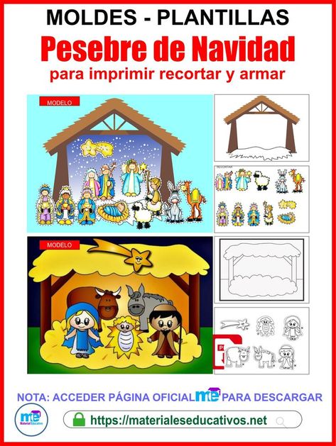 Pesebre de Navidad para imprimir recortar y armar Documentos en formato pdf. Acceder enlace para descargar GRATIS https://materialeseducativos.net/2021/12/06/pesebre-de-navidad-para-imprimir-recortar-y-armar/ Frosted Flakes, Frosted Flakes Cereal Box, Cereal Box, Toy Chest, Toys