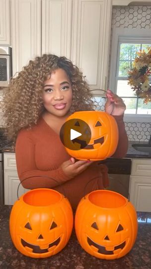 150K views · 1.8K reactions | 224_DIY Halloween Treat Bucket, perfect for trick or treating 🎃 The items are from th | Makeitwithmicah | Makeitwithmicah · Original audio Trick Or Treat Table Ideas, Halloween Trick Or Treat Table, Halloween Trick Or Treat Ideas, Trick Or Treat Table, Diy Halloween Treats, Treat Table, Treat Bucket, Diy Halloween Projects, Halloween Decorating