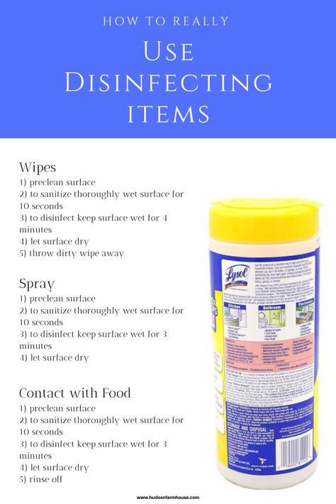 Corey from Hudson Farmhouse. rust me you are going to want to read this. It is really important that you take the time to really learn how to use disinfectants. Disinfectant spray diy and disinfecting wipes diy! Disinfecting house after sickness and all natural disinfectant. Learn how to properly disinfecting house and use disinfecting essential oils plus disinfecting wipes. Yo uare probably doing it wrong! Homemade disinfectant or even disinfectant spray diy white vinegar! Using Lysol wipes or Disinfectant Spray Diy, Diy Disinfecting Spray For Fabric, Diy Disinfectant Wipes, Disinfecting House, Diy Disinfecting Spray, Disinfecting House After Sickness, Diy White Vinegar, All Natural Disinfectant Spray, Make Your Own Disinfectant Wipes