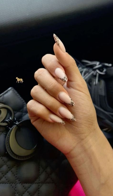 Round Nails Designs Classy, Nail Ideas Long Almond, Nail Inspiration Ballerina, Mandel Nails, Leo Nails, Pointed Nail Designs, Rodeo Nails, Gold Gel Nails, Wife Nails