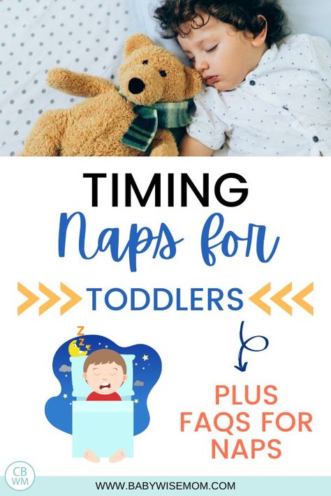 How to time naps for toddlers. What time is the best time for toddlers to start nap time. Toddlers can have set naps, but they still have a wake window. Learn all about that and get frequently asked toddler nap questions answered. Routine For Newborn, Baby Naps, Baby Sleep Routine, Gentle Sleep Training, Toddler Nap, Toddler Potty Training, Quiet Toys, Toddler Schedule, Baby Sleep Schedule