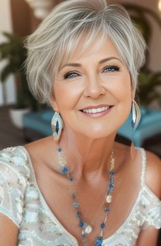 30 Short Haircuts for Women Over 50 That are Low-Maintenance 80 Year Old Haircut, Haircuts Over 50 Low Maintenance, Short Hairstyle Women 50, Womens Short Haircuts For Fine Hair, Short Haircuts For Grey Hair, Short Hairstyles Women Over 50, Short Hair Over 50 Women, Short Haircut For Women Over 60, Short Hair For Women Over 60 Simple