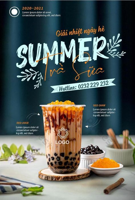 milk tea poster in summer cooling Milktea Poster Design, New Products Poster, Boba Tea Poster, New Drink Poster, Product Poster Ideas, Poster For Product, Milktea Poster, Beverage Poster Design, Poster Boba