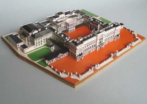 micromodel - Google Search Buckingham Palace Layout, Palace Layout, Buckingham Palace Floor Plan, Palace Floor Plan, Buckingham Palace London, Palace Architecture, Modern Restaurant Design, European Palace, School Building Design