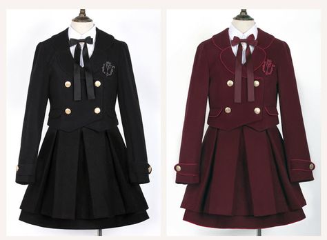 Royal School Uniform, Ulzzang School, Royal School, Character Clothes, Fantasy Outfits, Pumpkin Cat, Kids Winter Fashion, School Uniform Fashion, School Uniform Outfits