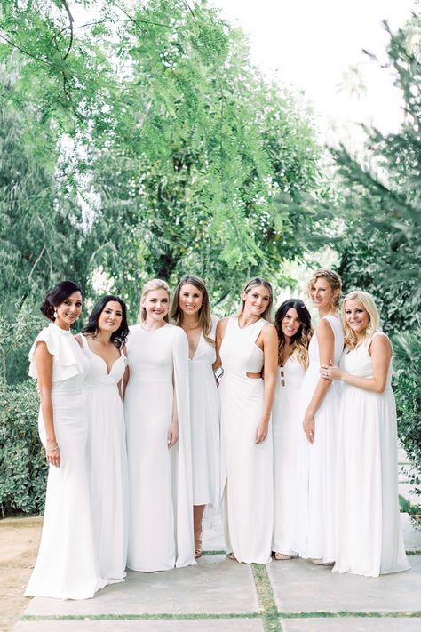 Modern Palm Springs Wedding: Photographer Jana Williams Bridesmaid Dresses White, Lilac Bridesmaid, Cheap Bridesmaid Dresses Online, Lavender Bridesmaid, Lavender Bridesmaid Dresses, Lilac Bridesmaid Dresses, Bridesmaid Dresses Under 100, Bridesmaids Dress Inspiration, White Bridal Shower