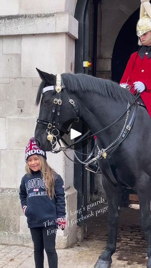 895K views · 33K reactions | London Horse Guard and the Regal Horse: Spreading Laughter and Kindness!"Description: Witness the incredible bond between the London Horse Guard and a magnificent regal horse as they team up to bring joy to tourists in the heart of London. Watch as their clever pranks and heartwarming acts of kindness leave visitors with unforgettable memories. Prepare to be captivated by their magical interactions in this Facebook reel!Hashtags: #LondonHorseGuard #RegalHorse #LondonTourism #FunnyPranks #ActsOfKindness #LondonCity #JoyfulMoments #TouristAttractions #HorseAndGuard #HeartwarmingEncounters | The Royals King's Guard's England | The Royals King's Guard's England · Original audio Horse Guards London, Kings Guard, London Tourism, Royal Horse Guards, Royal Horse, London Watch, Horse Guards, Royal King, Royal Guard