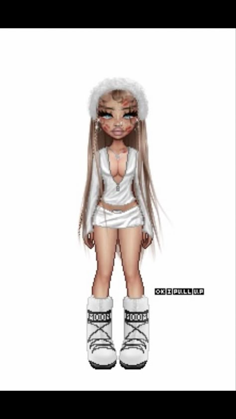 Everskies White Outfit, Everskies Group Outfits, Coquette Everskies Outfits, Everskies Baddie Outfit, Alt Everskies Outfits, White Girl Outfits, Cute Sweatpants Outfit, Cute Sweatpants, Imvu Outfits Ideas Cute