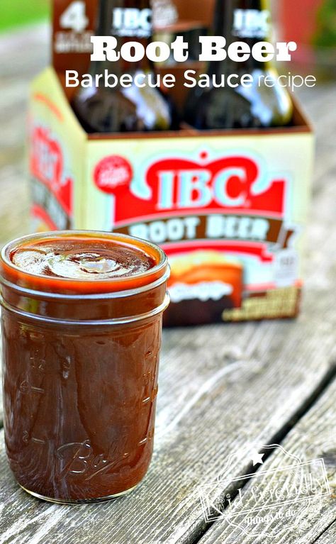 Diy Barbecue Sauce, Beer Barbecue Sauce Recipe, Beer Bbq Sauce Recipe, Pulled Pork Barbecue Sauce, Root Beer Bbq Sauce, Homemade Root Beer, Bbq Pulled Pork Slow Cooker, Chicken Ribs, Pulled Pork Recipe Slow Cooker