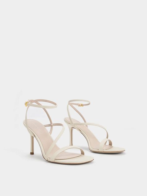 🌟Charles and Keith products are out🌟
         Follow me to keep updated for more fashion ->
                                🌻Sunshan🌻
            We do have product at various prices 
                    ‼️ from CHEAP to EXPENSIVE ‼️ Pencil Hills Sandals, Hills For Women Footwear, Creme Heels, Shoes Hills, Heels Png, White Stiletto Heels, Beige Sandals Heels, Charles And Keith, Homecoming Shoes