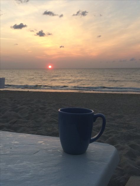 Good Morning from Normandy beach New Jersey Morning Beach Aesthetic, Iconic Pics, Morning Beach, Normandy Beach, Coffee Pictures, Sunrise Beach, Coffee Branding, Love Blue, Beach Aesthetic