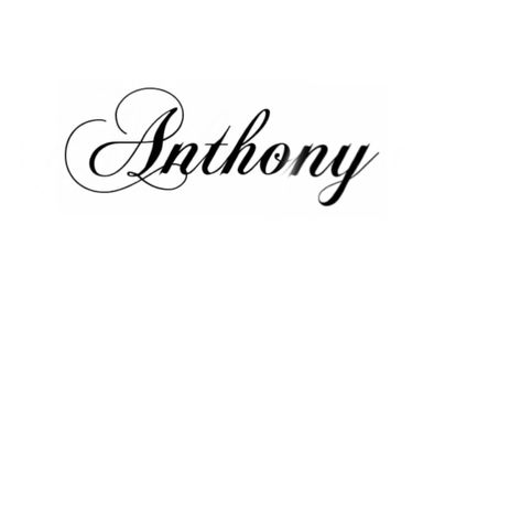 Anthony Tattoo Name, Anthony Name Tattoo, Anthony Tattoo, Bored Art, Cursive Tattoos, Small Tats, Tattoos For Black Skin, Pretty Tattoos For Women, Dope Tattoos For Women