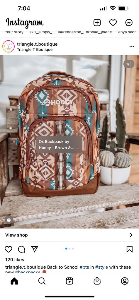 Western Bookbags, Western School Backpacks, Country Backpacks For School, Western Backpacks For High School, Country Backpacks, Western School Supplies, Hooey Backpack, Myra Backpack, Cold Western Outfit