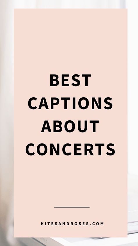 Looking for concert captions? Here are the sayings and quotes to inspire you to enjoy live music with your friends and loved ones. Qoutes About Concert, Musical Captions For Instagram, Concert Buddy Quote, Post Concert Quotes, Cute Concert Captions, Insta Captions For Concert Pics, Concert Quotes Happiness, Music Concert Quotes, Music And Friends Quotes