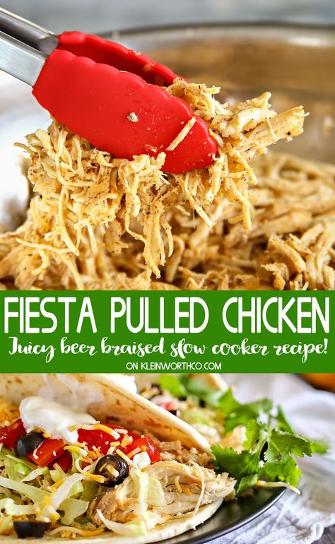 Southwest Pulled Chicken, Awesome Dinner Ideas, Pulled Chicken Crock Pot Recipes, Chicken Slowcooker, Slow Cooker Chicken Recipe, Crockpot Pulled Chicken, Pulled Chicken Tacos, Pulled Chicken Recipes, Coco Party