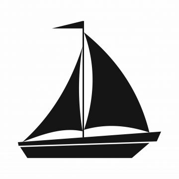 Sailboat Graphic, Boat Clipart, Sea Vector, Ship Silhouette, Boat Icon, Khwaja Ji Pic, Nautical Clipart, Boat Vector, Web Design Gallery