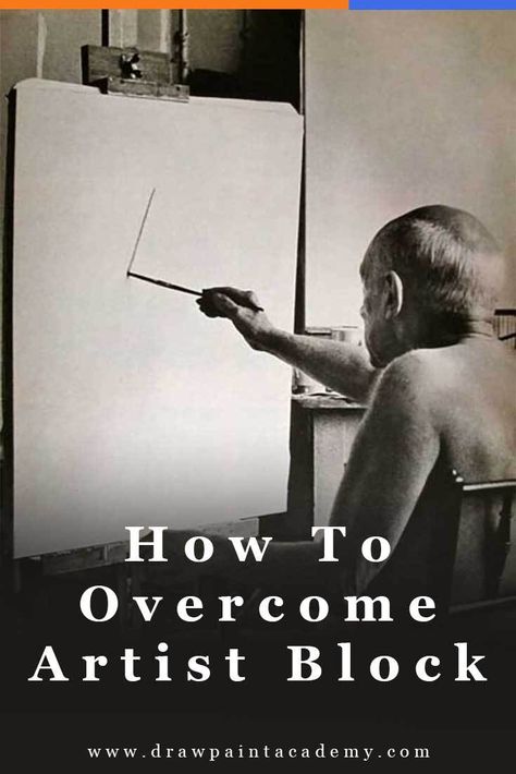 How To Overcome Artist Block | Art Inspiration | Art Ideas | Art Studio #art #create Inspiration Art Ideas, Artist Block, Oil Painting For Beginners, Art Advice, Oil Painting Techniques, What To Draw, Creative Block, Block Art, Motivational Art