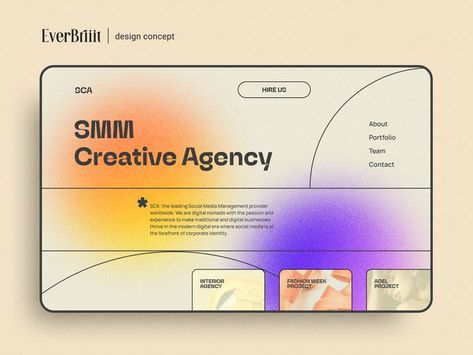 Web Design Creative Agency, Aura Website Design, Gradient Web Design, Our Services Page Design, Abstract Website Design, Gradient Website Design, Creative Agency Website Design, Gradient Website, Colorful Web Design