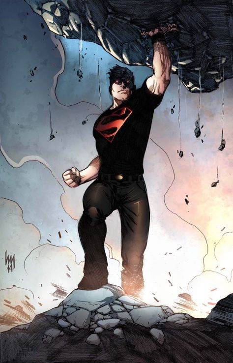 Superboy Young Justice, Young Justice Superboy, Superboy And Miss Martian, Super Boy, Special Abilities, Superman Wallpaper, Dc Comics Wallpaper, Black Panther Art, Superman Art