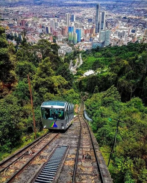 Funicular #monserrate #bogota Travel Locations, Ocean Creatures, Travel Tours, Where To Go, Travel Dreams, South America, Places Ive Been, Places To Travel, Places To Go