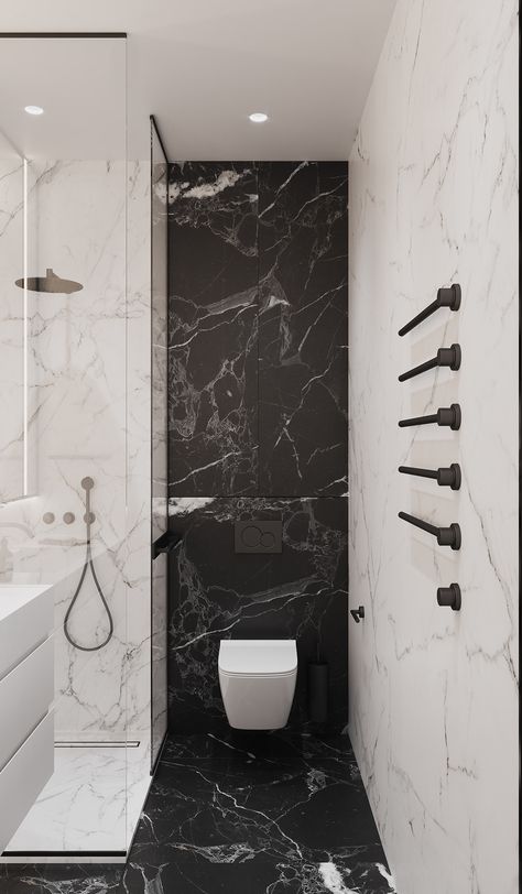 Toilet Tiles Design, Washroom Tiles Design, Bathroom Wallpaper Trends, Bathroom Wall Tile Design, Small Bathroom Wallpaper, Washroom Decor, Bathroom Decor Luxury, Washroom Design, Bathroom Tile Designs