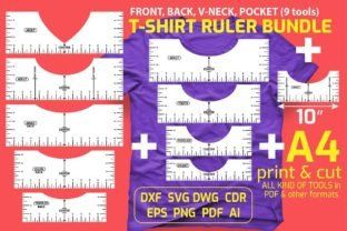 T-shirt ruler tools (Front, Back, V-neck and Pocket) - to create center designs for 4 sizes: adult, youth, toddler, and infant.One ZIP file Includes rules for A4 print format with one length of 10... Svg Bundles, Silhouette School, Cnc Milling Machine, Products Design, Diy Cricut, Cricut Machine, Cricut Tutorials, Lasercut Design, Camouflage Patterns