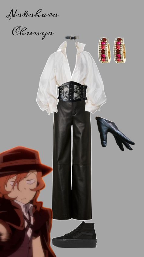 And yes the 🐑 skin gloves were on purpose Chuuya Nakahara, The Skin, Gloves, Skin, Anime