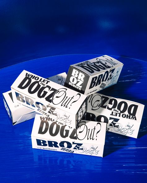 Broz Burger Takes Inspiration From The Street Style Space With Its Irreverent Packaging System | Dieline - Design, Branding & Packaging Inspiration Street Food Packaging Design, Graffiti Packaging Design, Street Style Branding, Pure Logo Design, Graffiti Packaging, Burger Packaging Design, Burger Branding Design, Upcycle Packaging, Street Food Branding