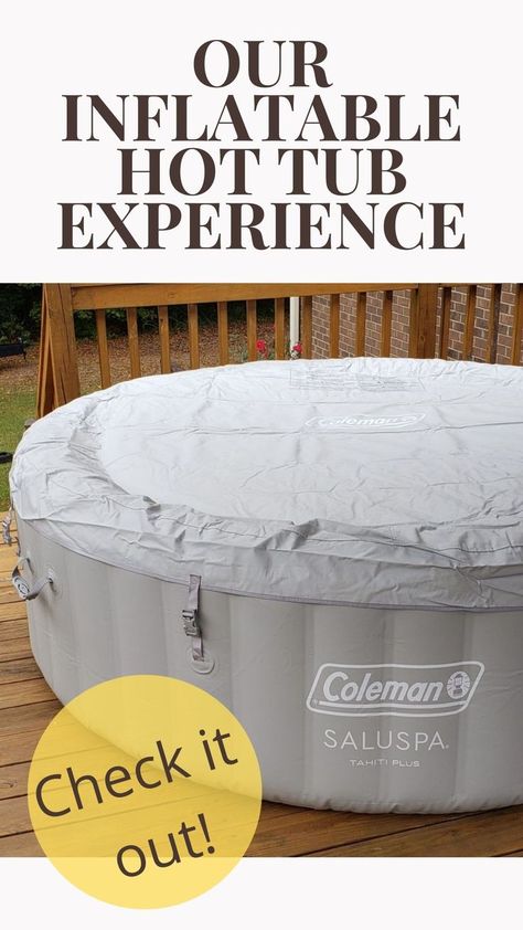 Inflatable Hot Tub Ideas Backyard Deck, Patio With Inflatable Hot Tub, Coleman Saluspa Ideas, Coleman Hot Tub Ideas Backyard, Inflatable Hot Tub Surround Ideas Diy, Blow Up Hot Tub Surround Ideas, Inflatable Hot Tub Ideas Backyard Patio, Coleman Hot Tub Ideas, Backyard Inflatable Hot Tub Ideas