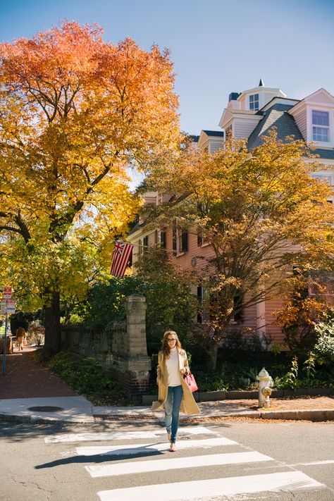 Fall in Boston Fall In Boston, Cambridge Boston, Boston Winter, Visit Boston, Sunny Autumn Day, New England Aesthetic, England Winter, Sunny Autumn, Fall Travel Outfit