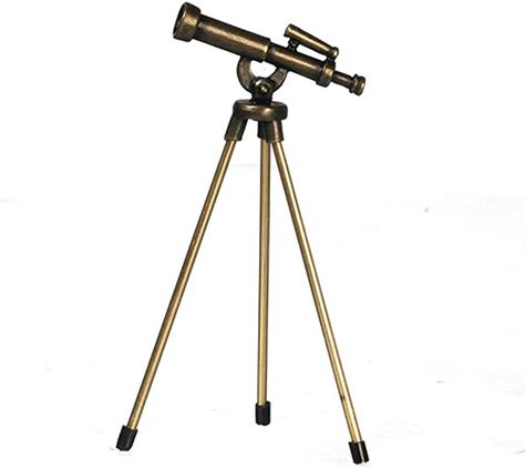 Amazon.com: Dollhouse Bronze Telescope with Gold Legs Miniature Yard 1:12 Garden Accessory : Toys & Games Telescope Harry Potter, Miniature Telescope, Medieval Telescope, Telescopes For Sale, Moon Through Telescope, Gold Legs, Harry Potter Characters, Garden Accessories, Toys Games