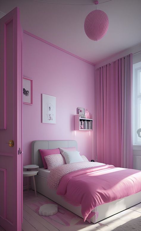 Pink Bedroom Aesthetic Vintage, Bedroom Aesthetic Coquette, Bedroom Aesthetic Y2k, Small Pink Bedroom, Minimalist Pink Bedroom, Pink Room Interior, Luxury Pink Bedroom, Aesthetic Minimalist Pink, Vintage Pink Bedroom