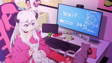 Cute Discord Banners Gif, Wallpaper Gif Pc Aesthetic, Computer Gif Wallpaper, Gif Wallpaper Anime Pc, Kawaii Live Wallpaper Pc, Pixel Art Pfp Gif, Banner Gifs Aesthetic, Pc Background Aesthetic Anime, Wallpaper Gif For Pc