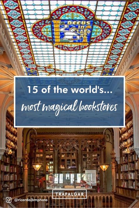 The most magical bookstores in the world. If you are a booklover, these destinations need to be on your list. The coolest bookstores in the world - perfect for any bibliophile. Bookshops around the world. #trafalgartravel #bookstoreaesthetic #traveltips Coolest Bookstores In The World, Magical Bookstore, Strand Bookstore, The Last Bookstore, Shakespeare And Company, Italy Trip, Curved Staircase, Store Ideas, Amazing Travel Destinations