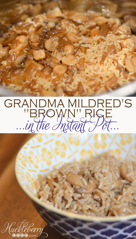 Grandma Mildred Instant Pot Goulash, Rice In The Instant Pot, Cranberry Orange Bread, Rice And Beans, Rice Side Dishes, Best Bread Recipe, Monkey Bread, Easy Bread Recipes, Goulash