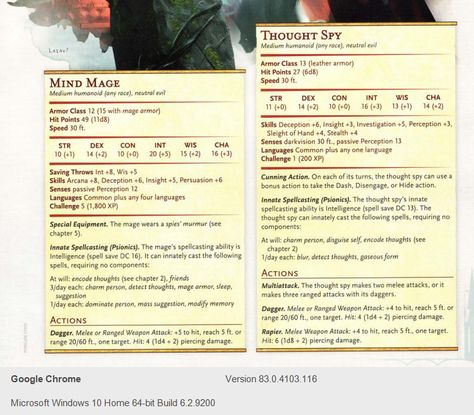 Dnd City, Dnd Enemies, Npc Dnd, Dnd Creatures, Dnd Monster, Monster Manual, Dnd Stats, Dragons 5e, Dnd Homebrew